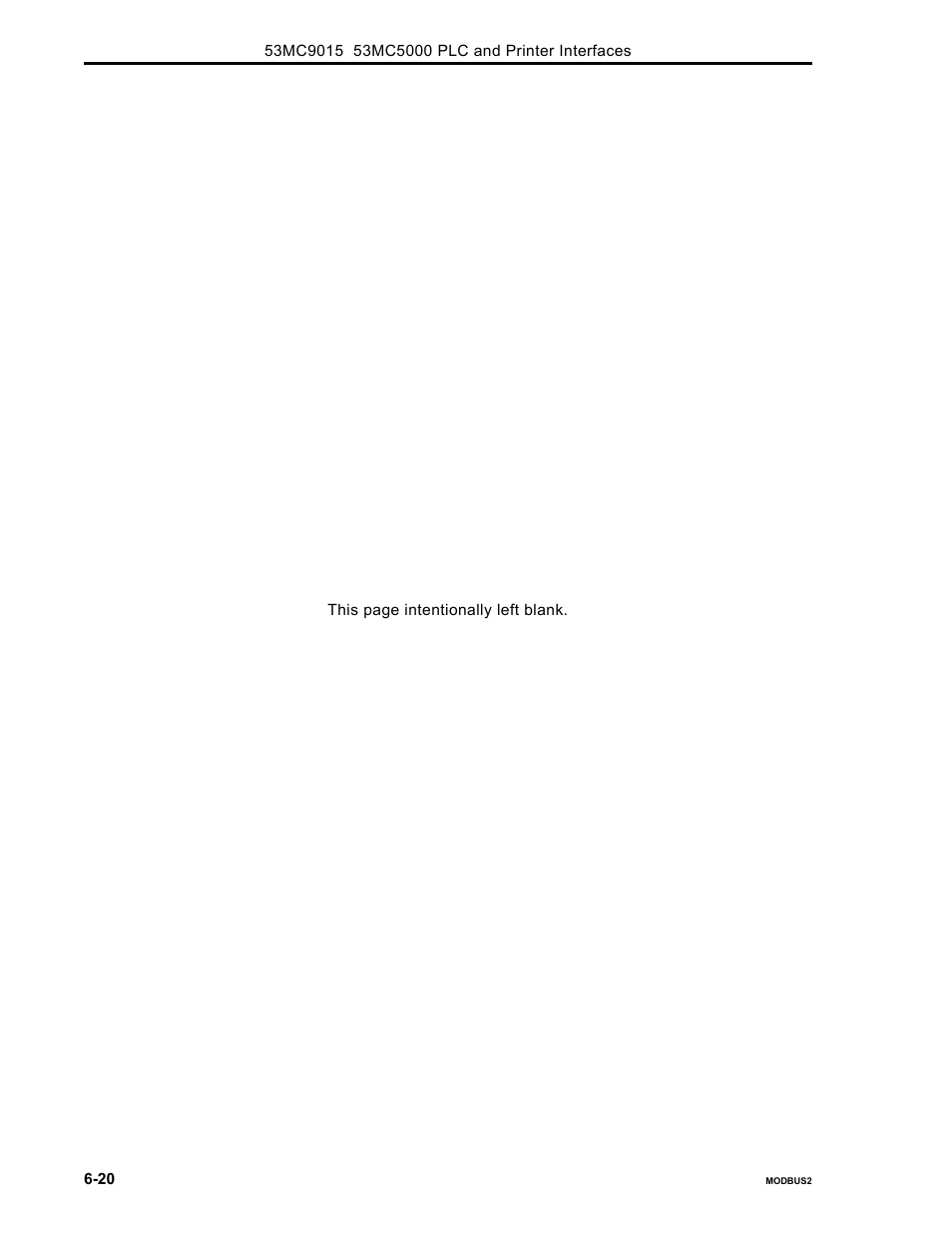 Micromod Micro-DCI: 53MC5000 PLC AND PRINTER INTERFACES User Manual | Page 84 / 124
