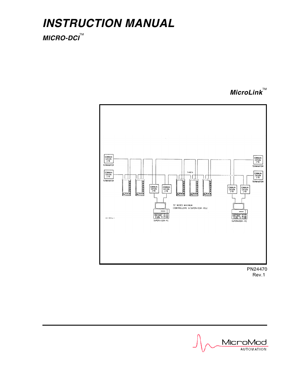 Micromod Micro-DCI: 53MC5000 MicroLink User Manual | 33 pages