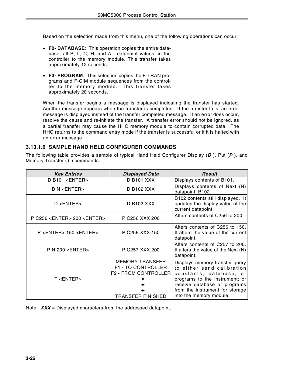 Micromod Micro-DCI: 53MC5000 Multi-Loop Process Controller Instruction Manual User Manual | Page 109 / 406