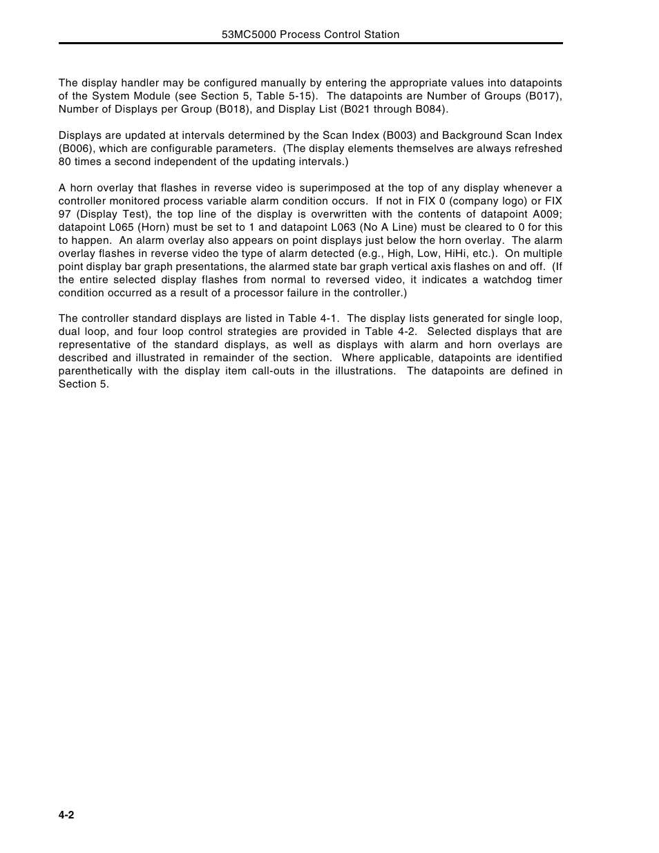 Micromod Micro-DCI: 53MC5000 Multi-Loop Process Controller Instruction Manual User Manual | Page 115 / 406