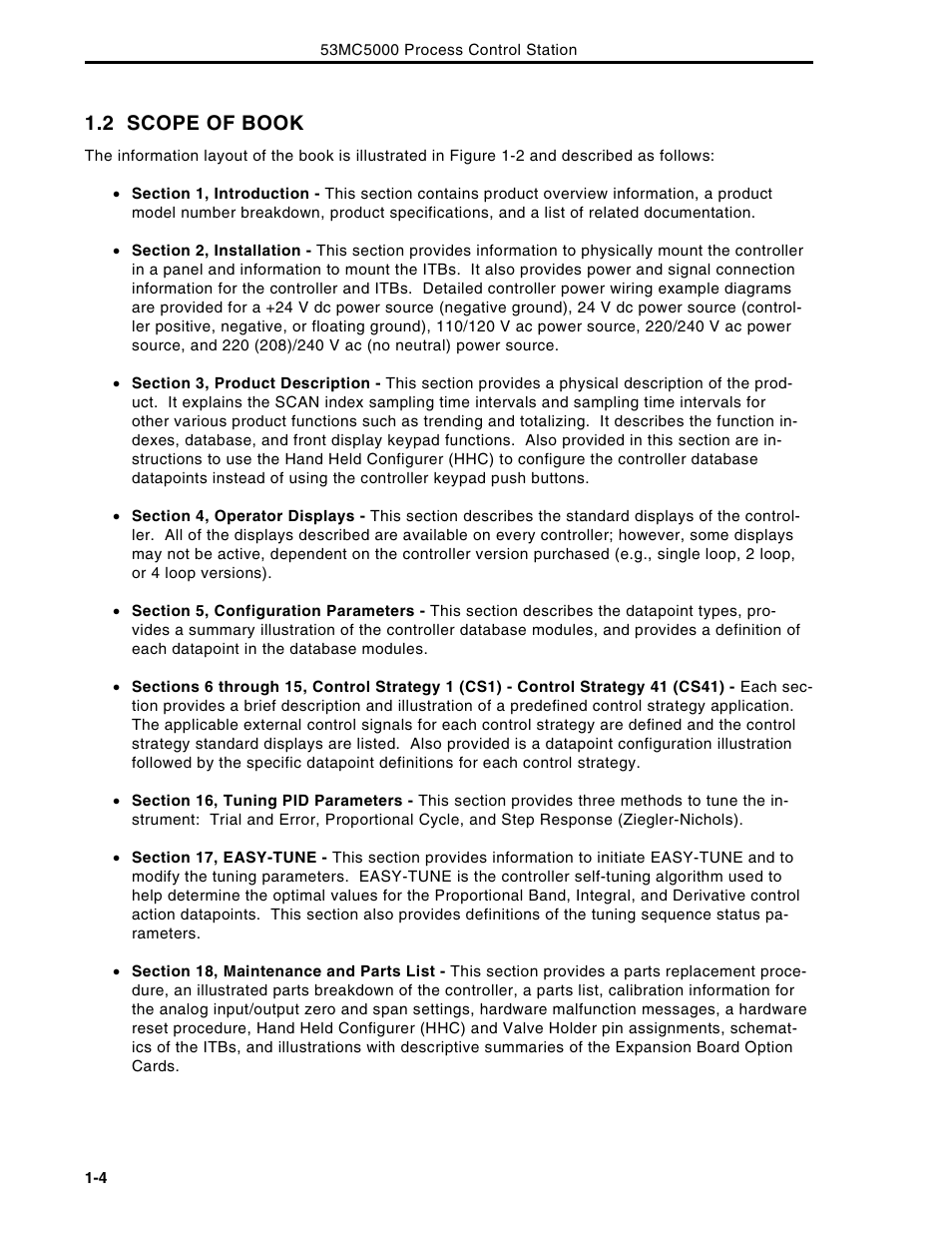 2 scope of book | Micromod Micro-DCI: 53MC5000 Multi-Loop Process Controller Instruction Manual User Manual | Page 18 / 406