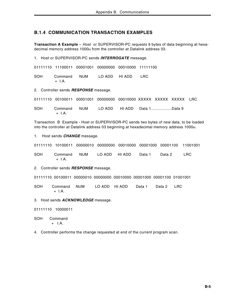 Micromod Micro-DCI: 53MC5000 Multi-Loop Process Controller Instruction Manual User Manual | Page 344 / 406