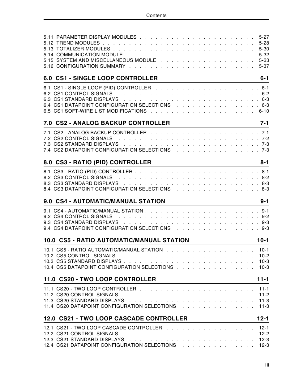 Micromod Micro-DCI: 53MC5000 Multi-Loop Process Controller Instruction Manual User Manual | Page 5 / 406