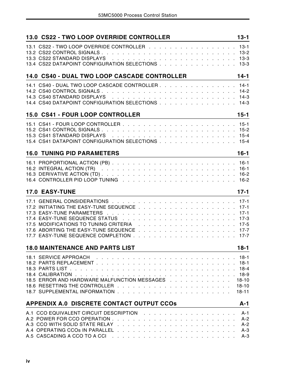 Micromod Micro-DCI: 53MC5000 Multi-Loop Process Controller Instruction Manual User Manual | Page 6 / 406