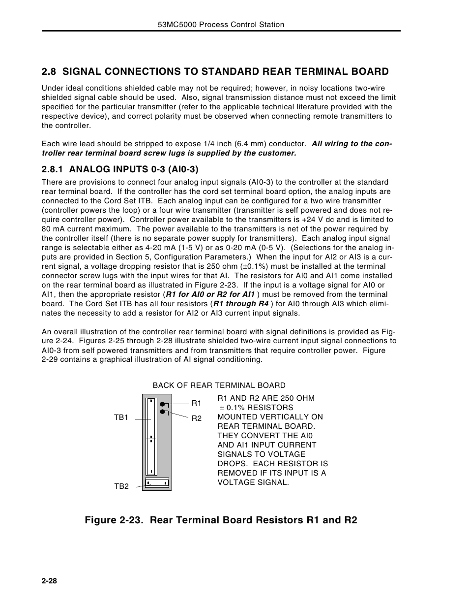 Micromod Micro-DCI: 53MC5000 Multi-Loop Process Controller Instruction Manual User Manual | Page 67 / 406