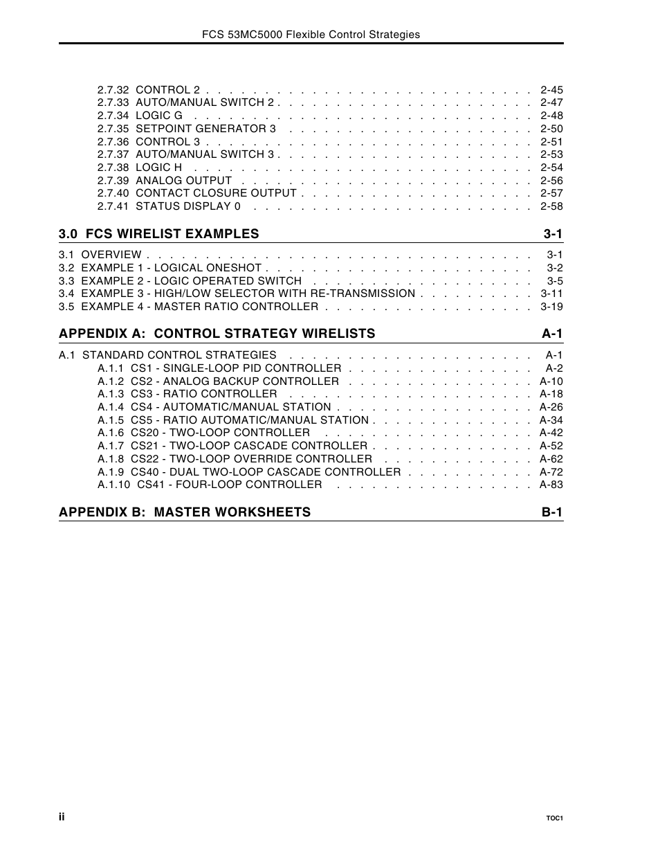 Micromod Micro-DCI: 53MC5000 Multi-Loop Process Controller FLEXIBLE CONTROL STRATEGIES User Manual | Page 4 / 201