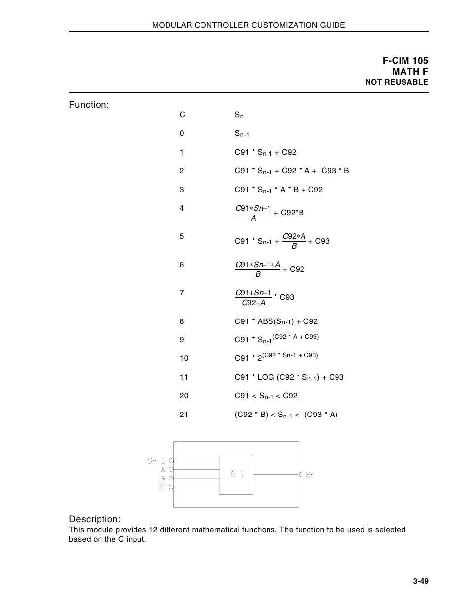 Micromod Micro-DCI: 53MC5000 Multi-Loop Process Controller CUSTOMIZATION GUIDE User Manual | Page 101 / 123