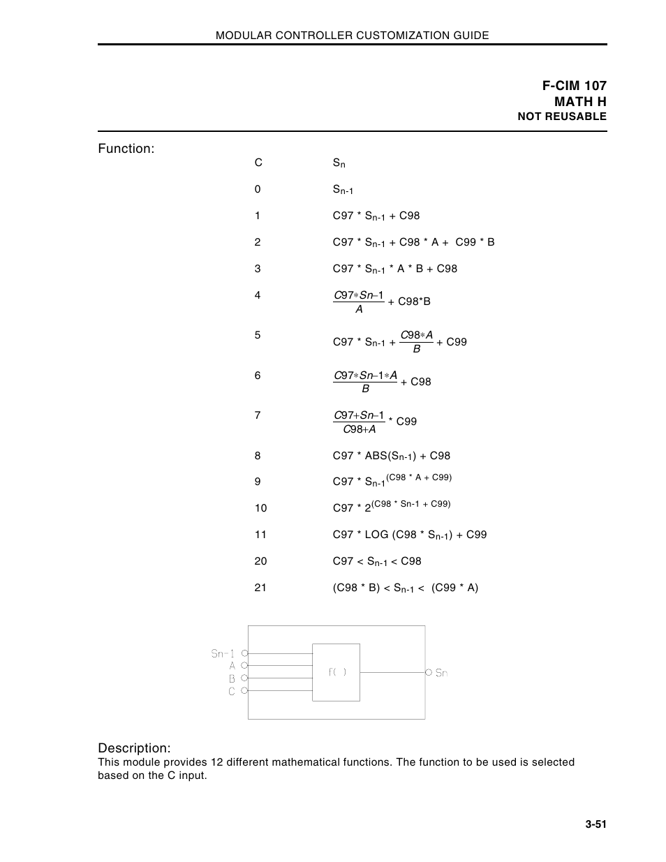 Micromod Micro-DCI: 53MC5000 Multi-Loop Process Controller CUSTOMIZATION GUIDE User Manual | Page 103 / 123