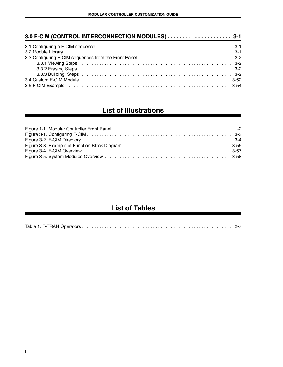 List of illustrations, List of tables | Micromod Micro-DCI: 53MC5000 Multi-Loop Process Controller CUSTOMIZATION GUIDE User Manual | Page 4 / 123