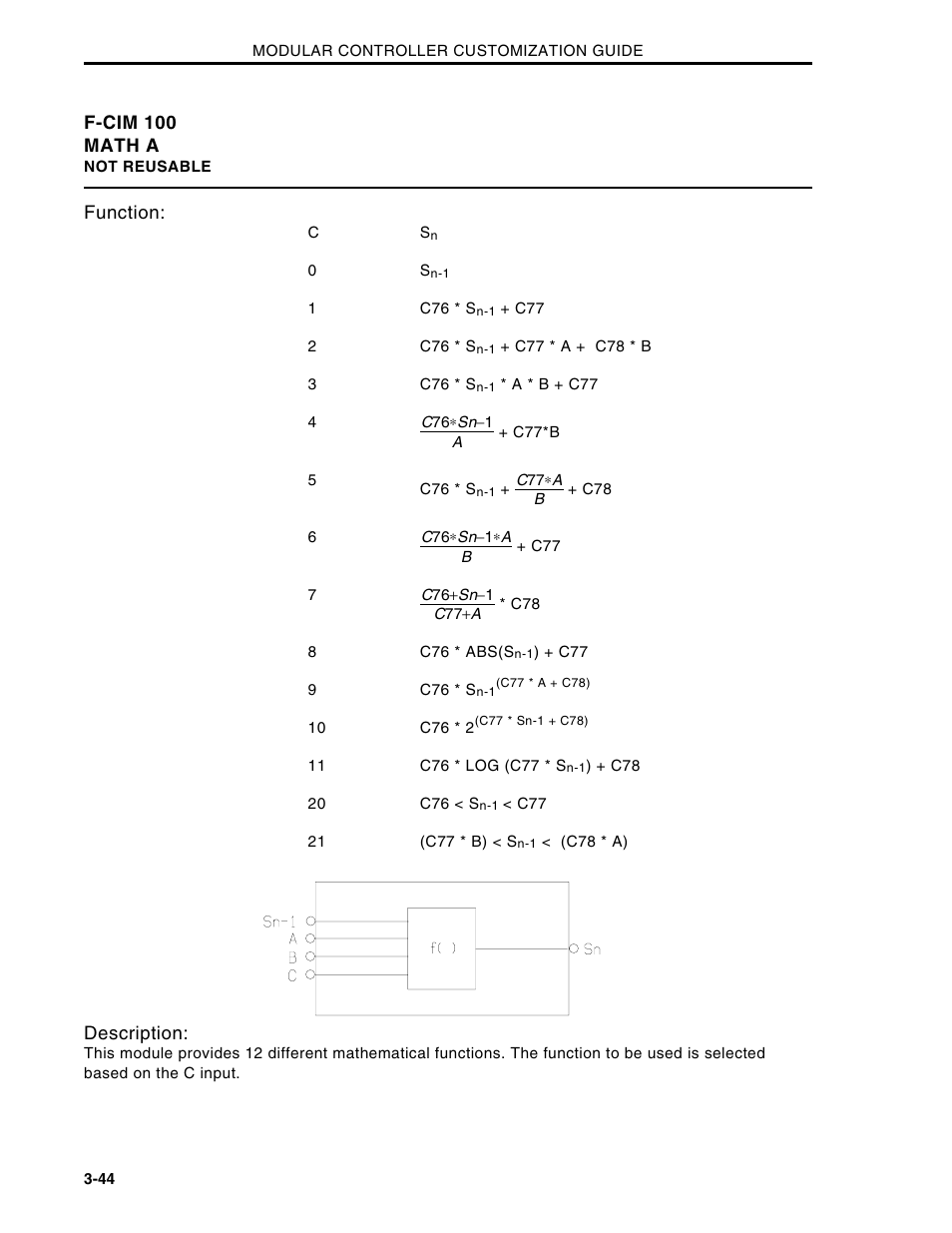 Micromod Micro-DCI: 53MC5000 Multi-Loop Process Controller CUSTOMIZATION GUIDE User Manual | Page 96 / 123