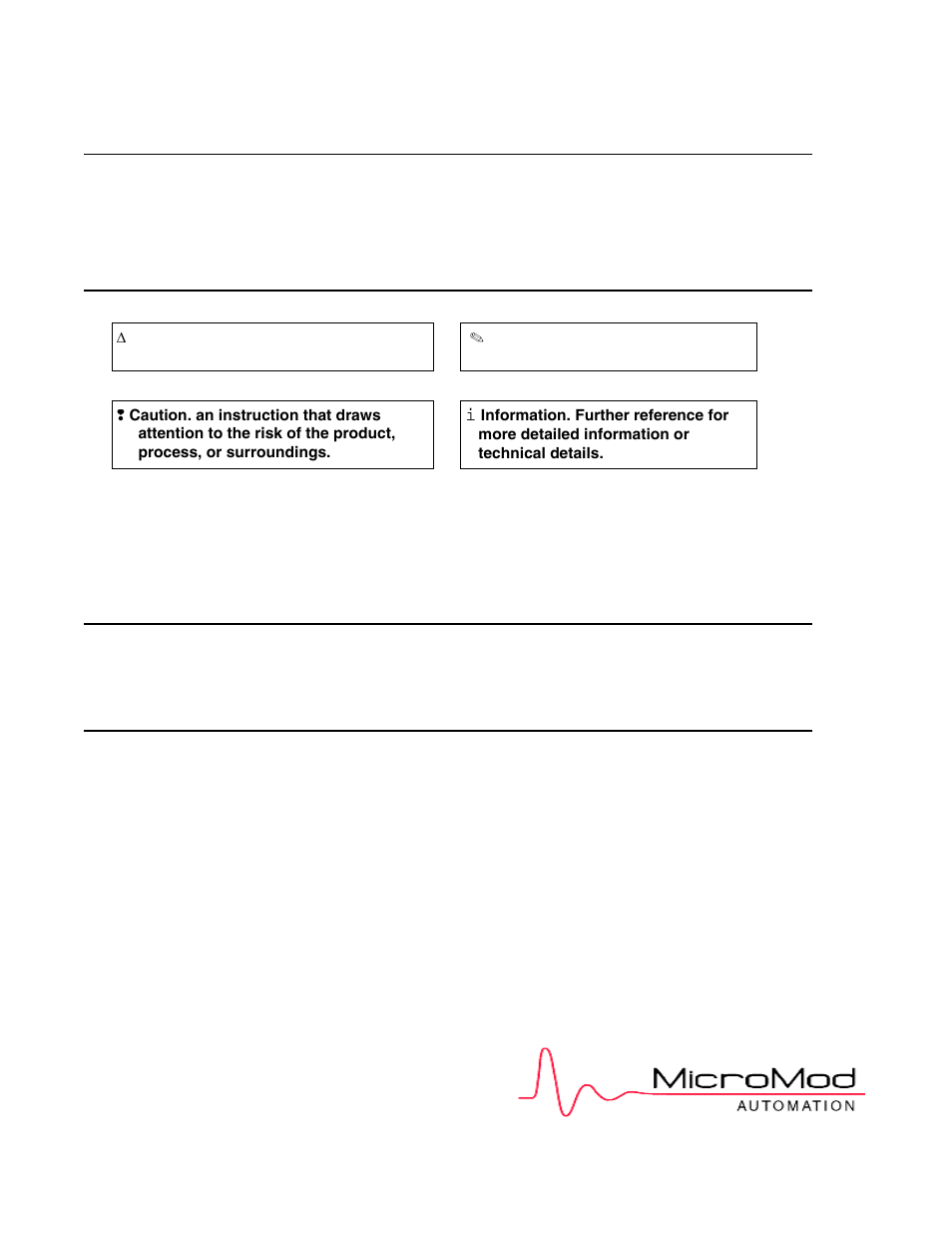 Micromod automation, inc | Micromod Micro-DCI: 53SU6000 COMMUNICATIONS SERVICES User Manual | Page 2 / 44