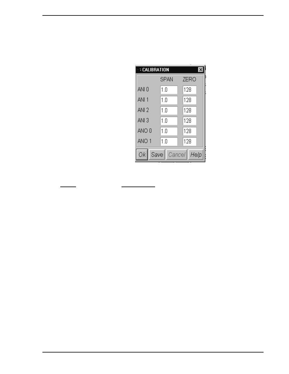 18 calibration menu, Figure 7-36. calibration configuration window | Micromod Micro-DCI: 53MT6000 Micro-Tools User Manual | Page 121 / 144