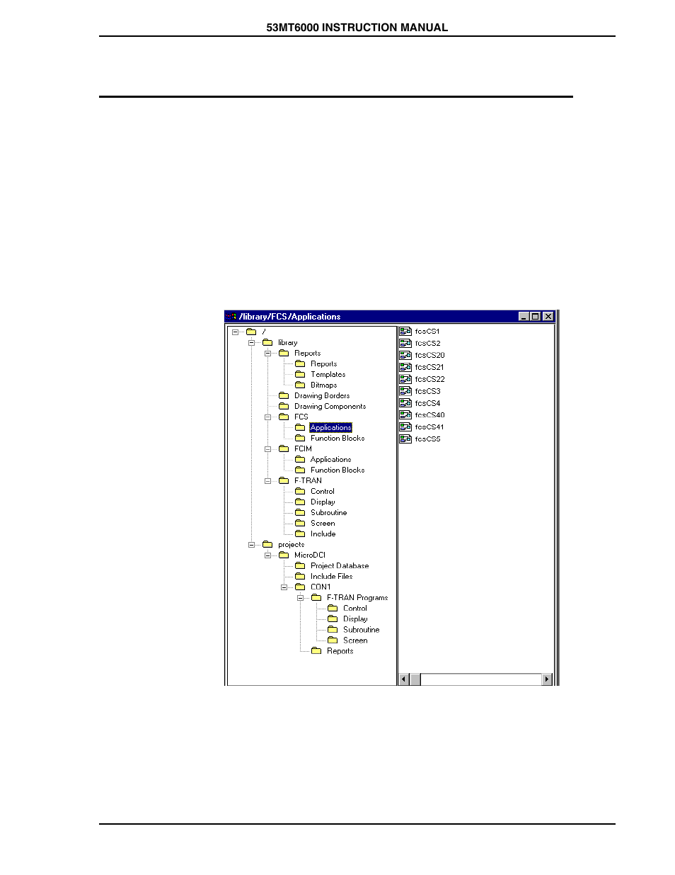 0 the micro-tools project manager, 0 - the micro-tools project manager, Figure 6-1. project manager window | Micromod Micro-DCI: 53MT6000 Micro-Tools User Manual | Page 43 / 144