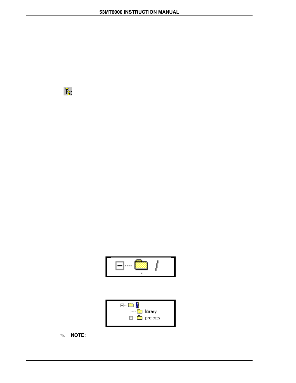 1 project manager window, 1 opening the window, 2 the hierarchical view | 1 project folder hierarchy (tree view) | Micromod Micro-DCI: 53MT6000 Micro-Tools User Manual | Page 44 / 144