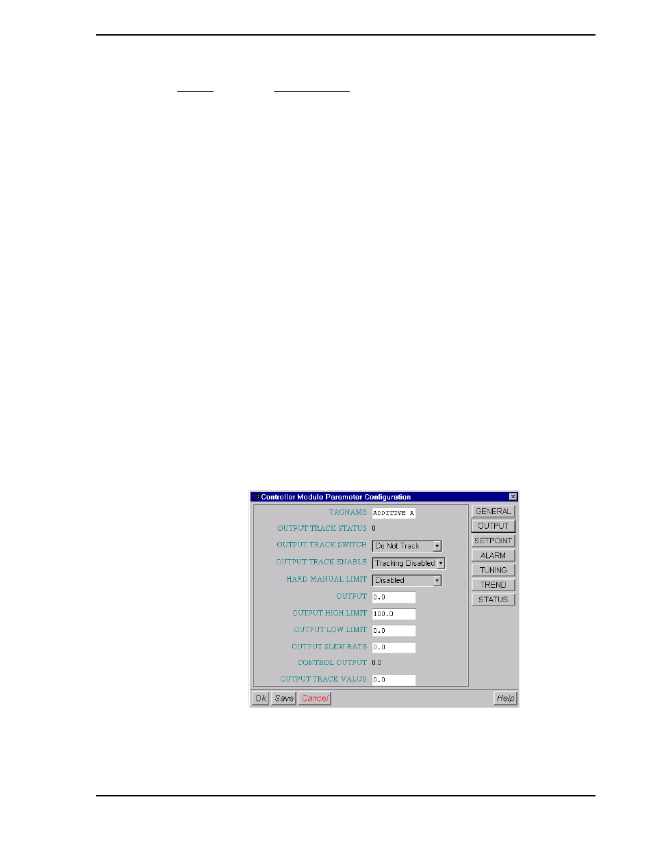 2 output configurable parameters, Figure 7-11. output parameter configuration window | Micromod Micro-DCI: 53MT6000 Micro-Tools User Manual | Page 71 / 144