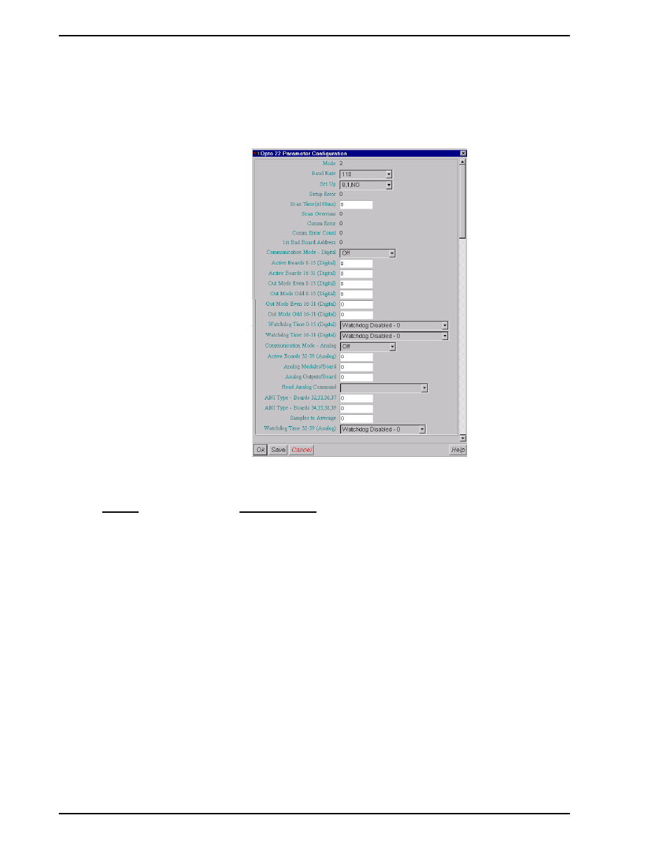 2 opto 22 parameter configuration | Micromod Micro-DCI: 53MT6000 Micro-Tools User Manual | Page 98 / 144