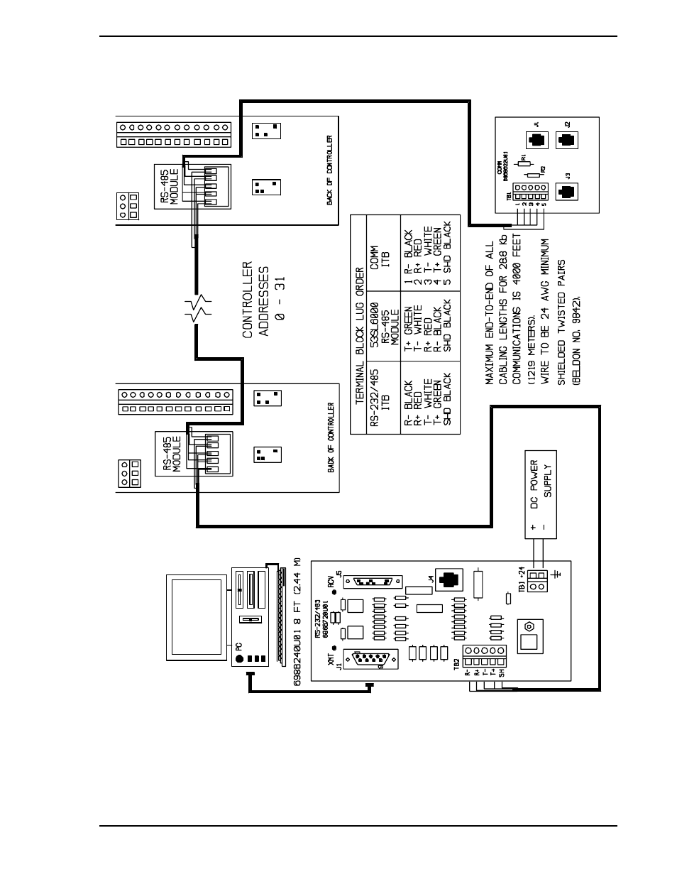 Figure 4-2. datalink cabling, Own in, Figure 4-2 | Micromod Micro-DCI: 53HC2600 LoopMaster SL6000 CONFIGURATION TOOLKIT User Manual | Page 41 / 94