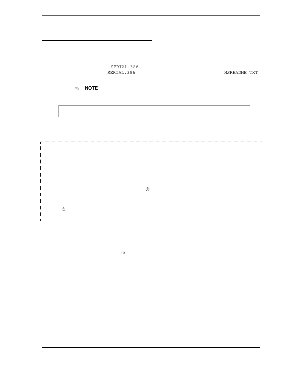 0 troubleshooting, 1 serial.386 file installation instructions, 0 - troubleshooting | Section 7.0, troubleshooting, Section 7.0 | Micromod Micro-DCI: 53HC2600 LoopMaster SL6000 CONFIGURATION TOOLKIT User Manual | Page 63 / 94
