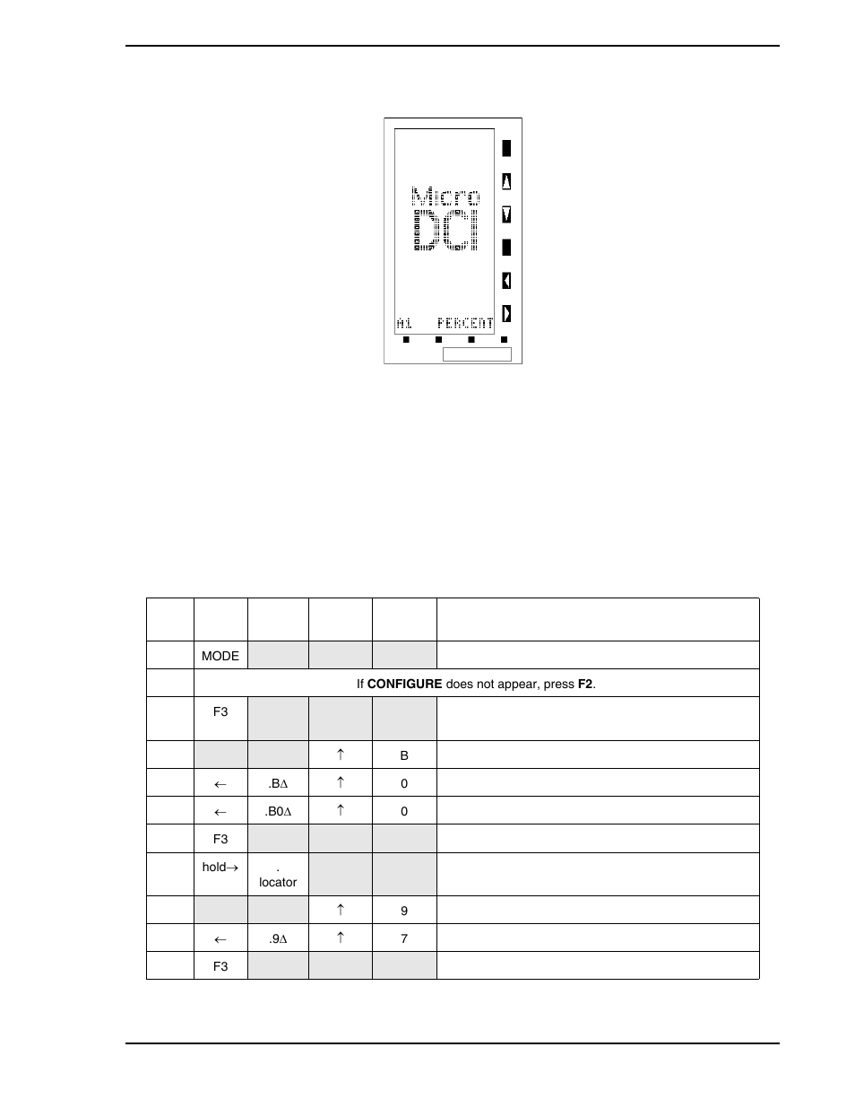 2 altering a datapoint, Figure 3-10. a1 percent, Table 3-3. procedures to alter a datapoint | Figure 3-10 | Micromod Micro-DCI: 53SL5100A Single Loop Controller User Manual | Page 37 / 152