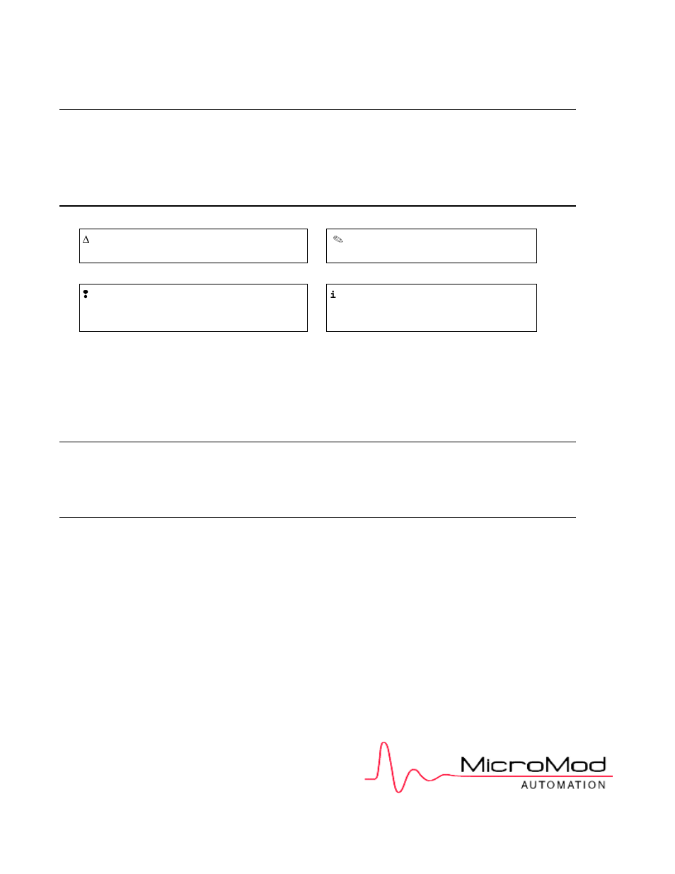 Micromod automation, inc | Micromod Micro-DCI: 53ML5100A LOADING STATION REV. 1 FIRMWARE User Manual | Page 2 / 20