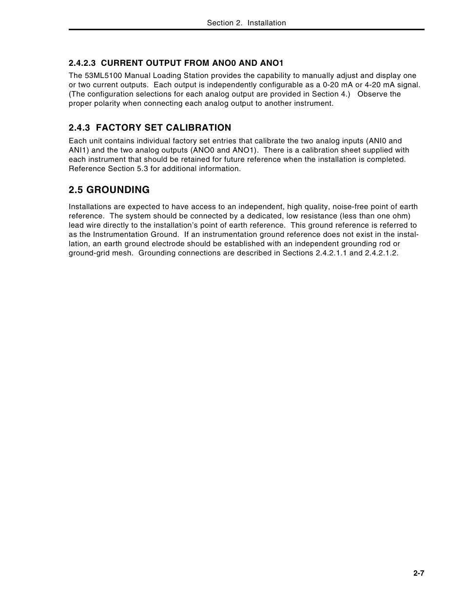 5 grounding | Micromod Micro-DCI: 53ML5100A LOADING STATION User Manual | Page 22 / 55