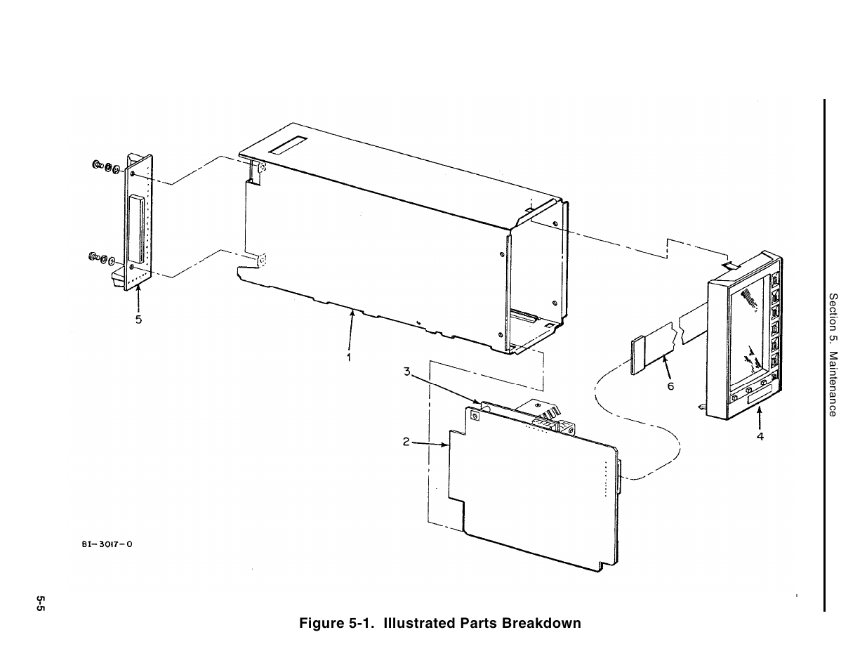 Figure 5-1. illustrated parts breakdown | Micromod Micro-DCI: 53ML5100A LOADING STATION User Manual | Page 51 / 55