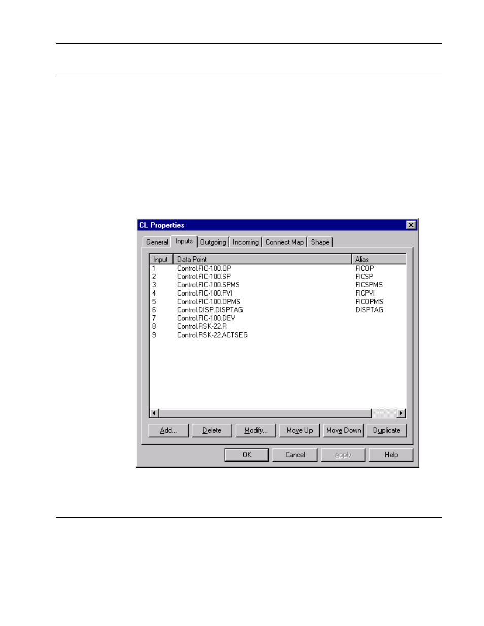 Configured list block (cl), Configured list block operation | Micromod MOD: 1800P - MOD 30ML Identity Module (Version 2) System, I/O and Communications Functions User Manual | Page 75 / 272
