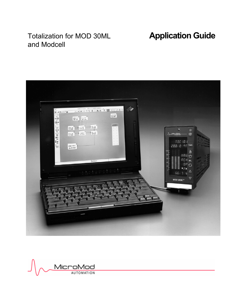 Micromod MOD: 30ML and Modcell Totalization Application Guide User Manual | 24 pages