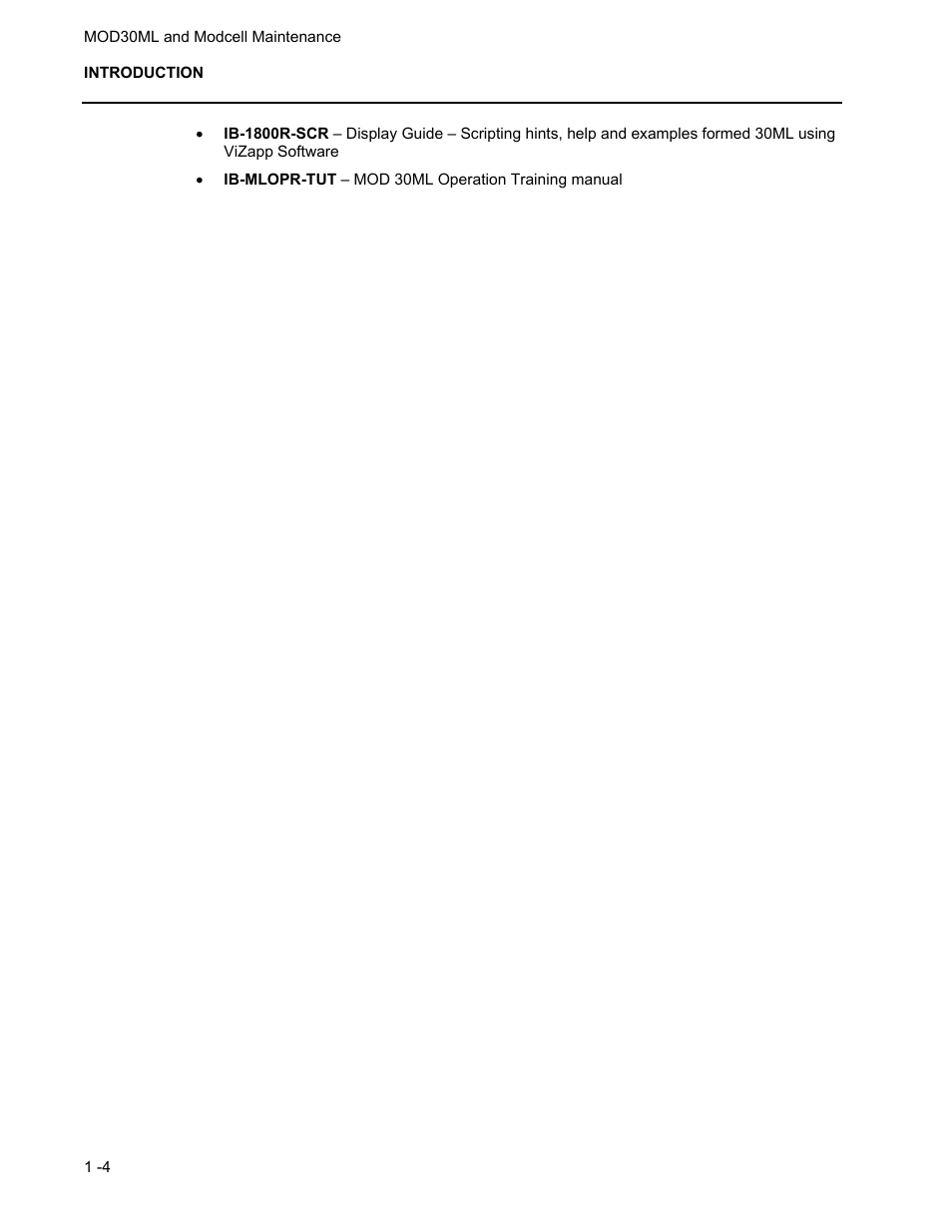 Micromod MOD: 30ML and Modcell Maintenance for 2001N, 2002N, and 1800R User Manual | Page 10 / 152