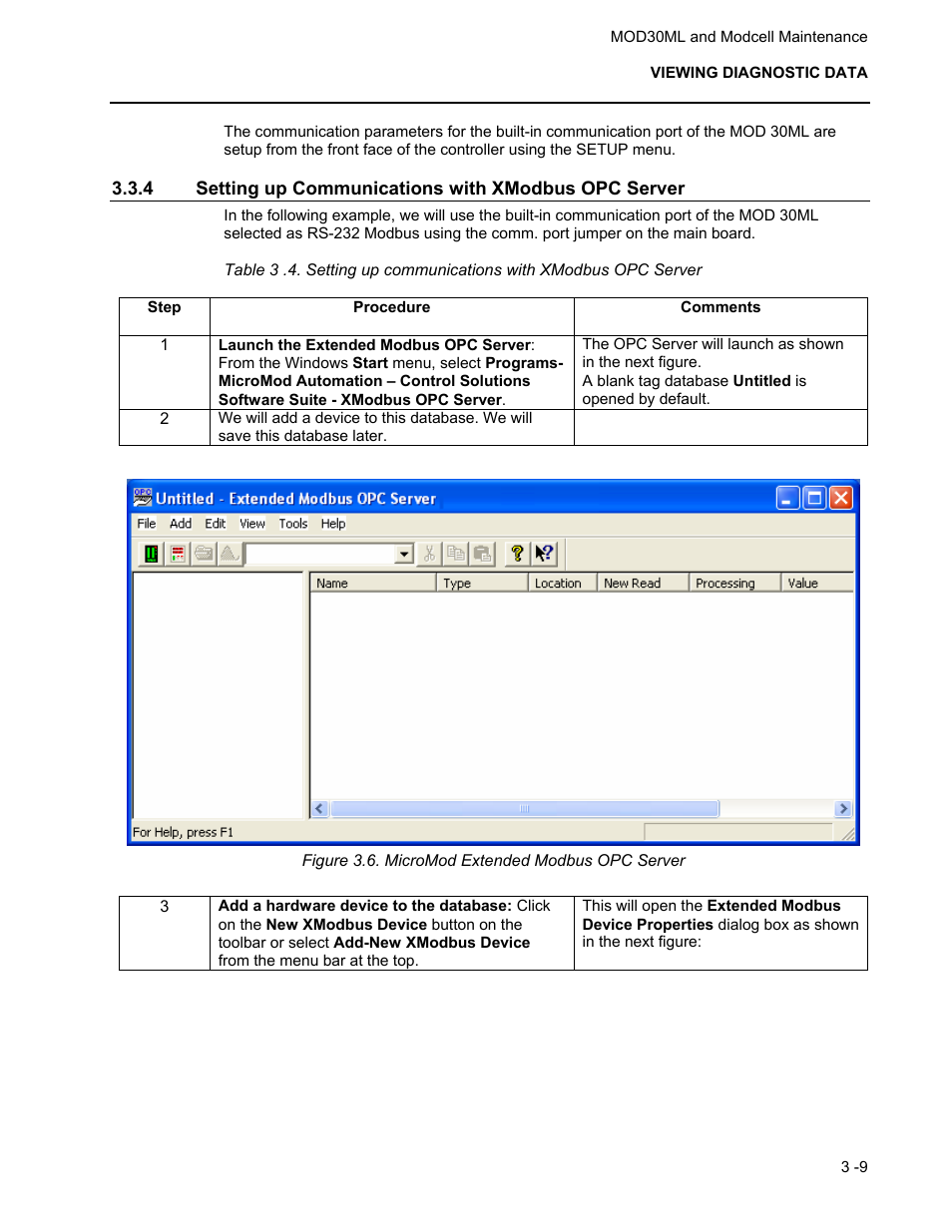 Micromod MOD: 30ML and Modcell Maintenance for 2001N, 2002N, and 1800R User Manual | Page 25 / 152