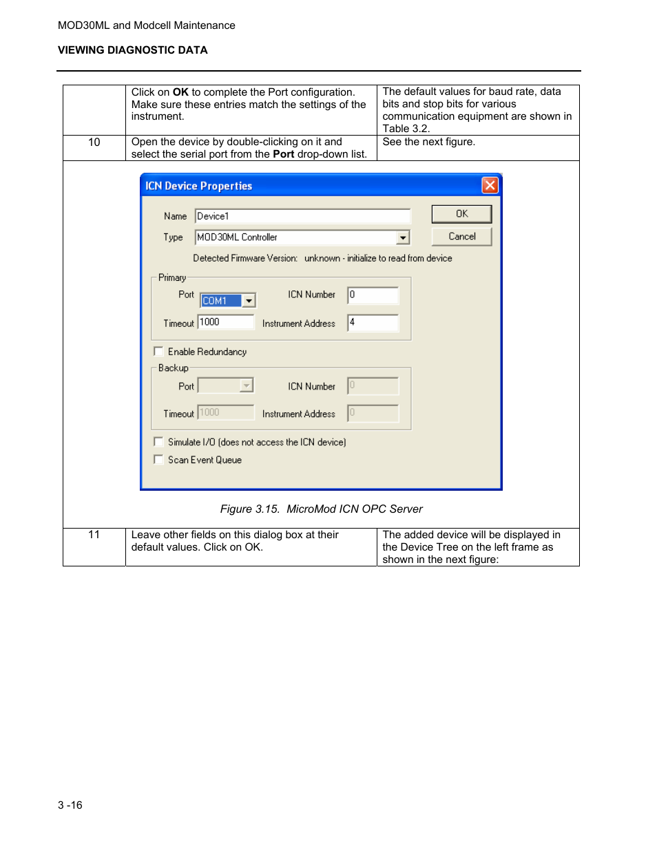 Micromod MOD: 30ML and Modcell Maintenance for 2001N, 2002N, and 1800R User Manual | Page 32 / 152