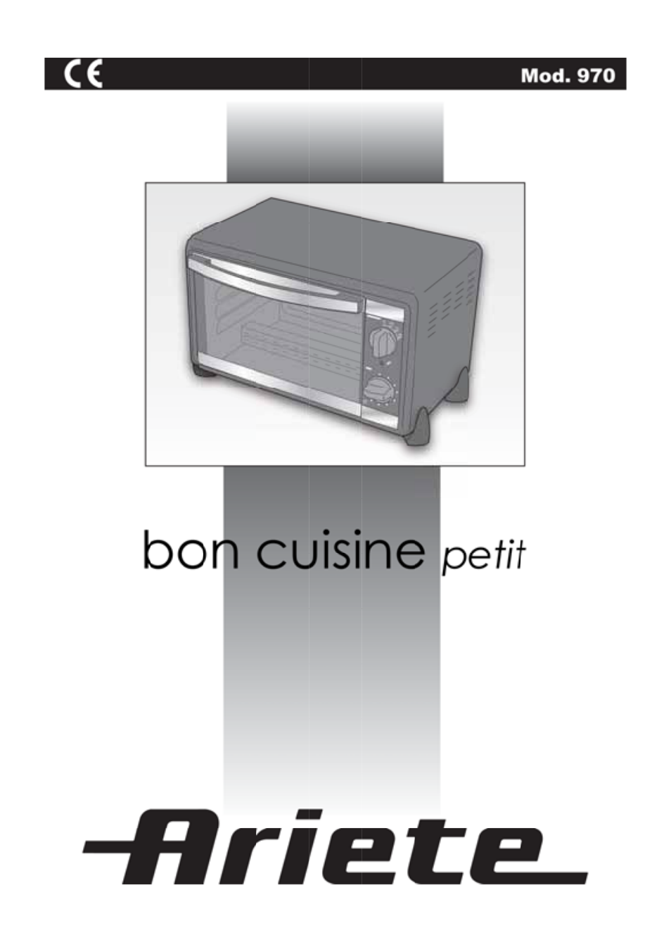 ARIETE Bon Cusine Petit User Manual | 44 pages