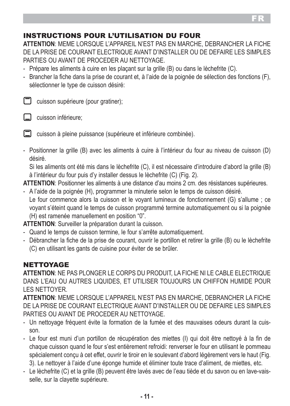 ARIETE Bon Cusine Petit User Manual | Page 13 / 44