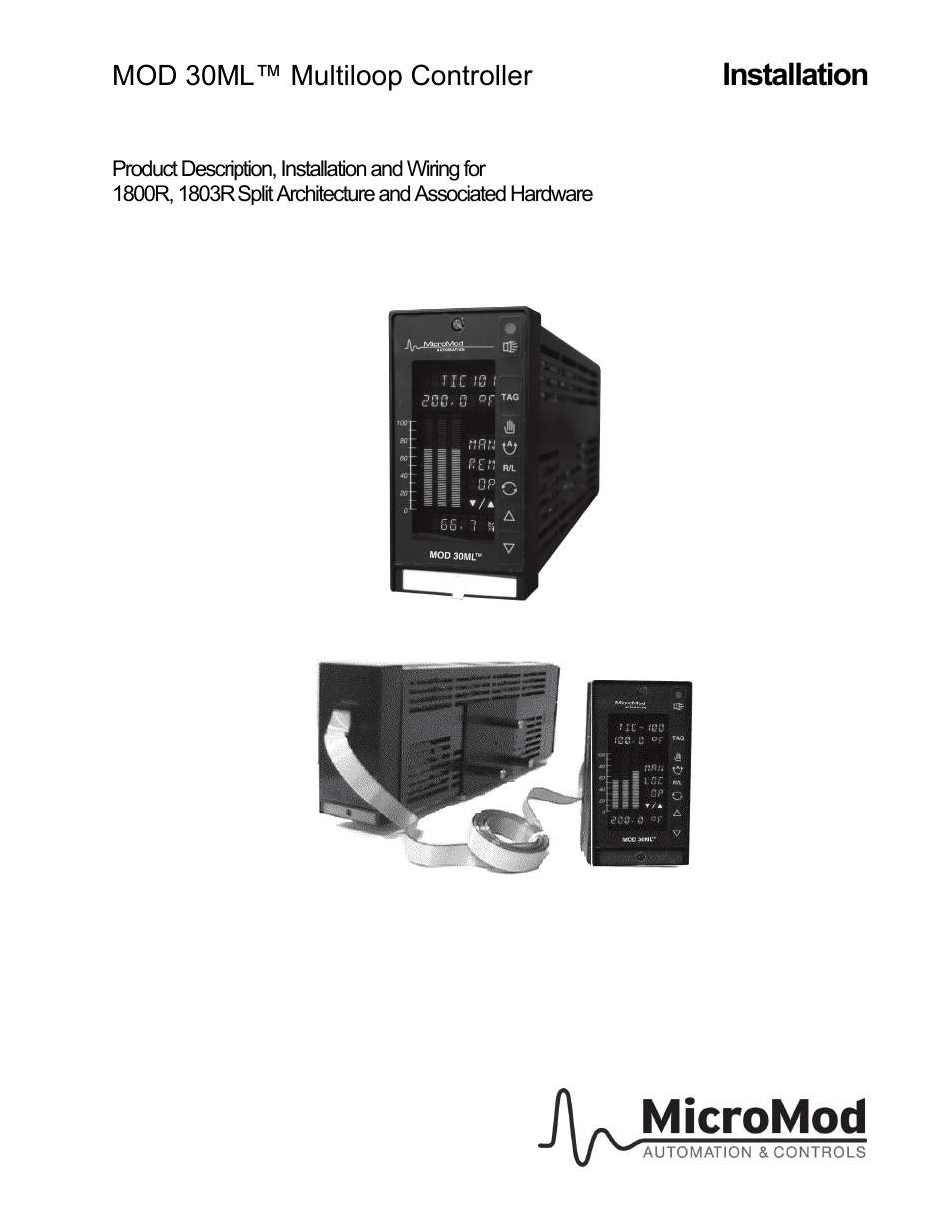 Micromod MOD: 30ML Installation User Manual | 106 pages