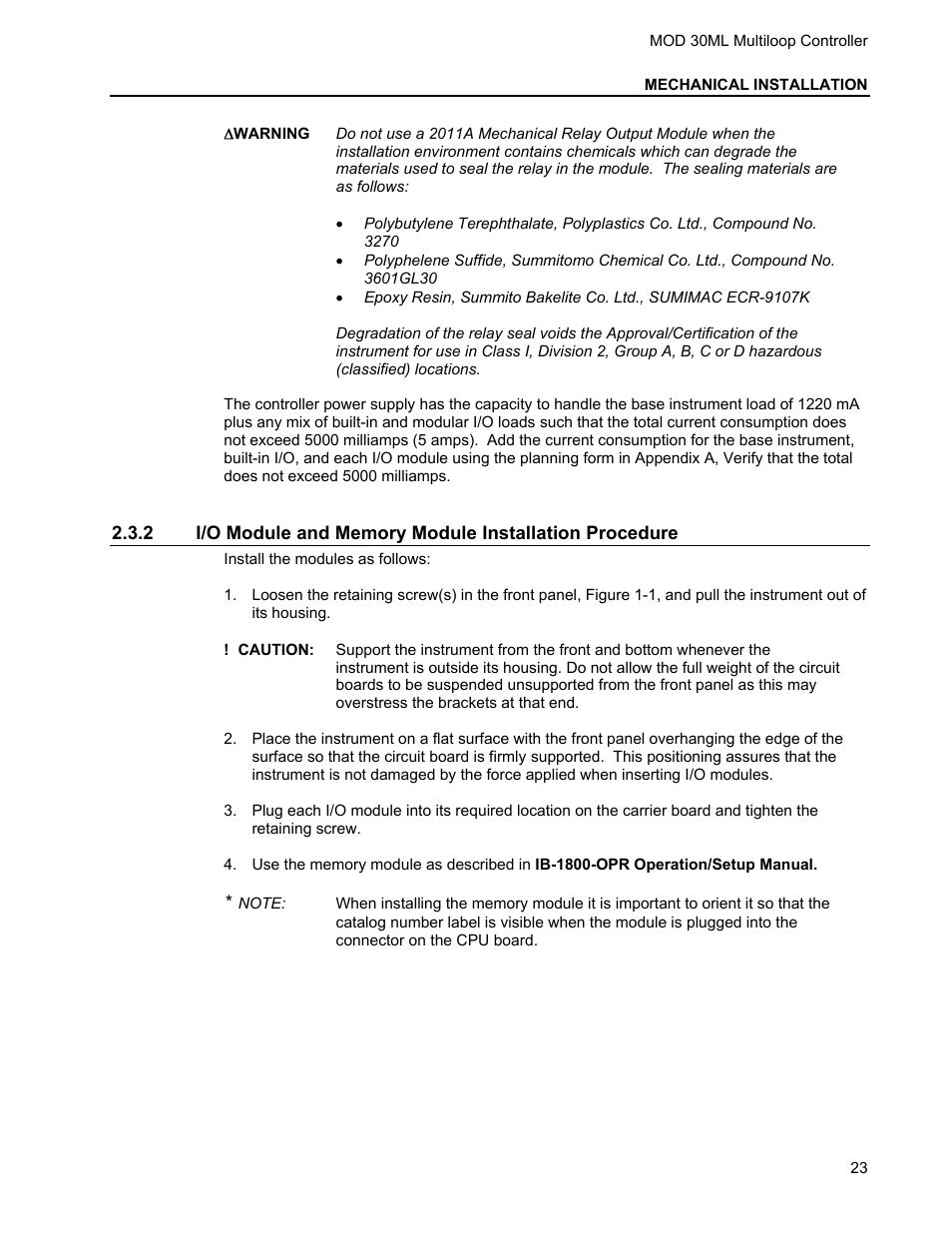 Micromod MOD: 30ML Installation User Manual | Page 29 / 106