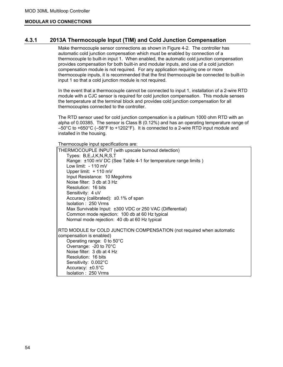 Micromod MOD: 30ML Installation User Manual | Page 60 / 106
