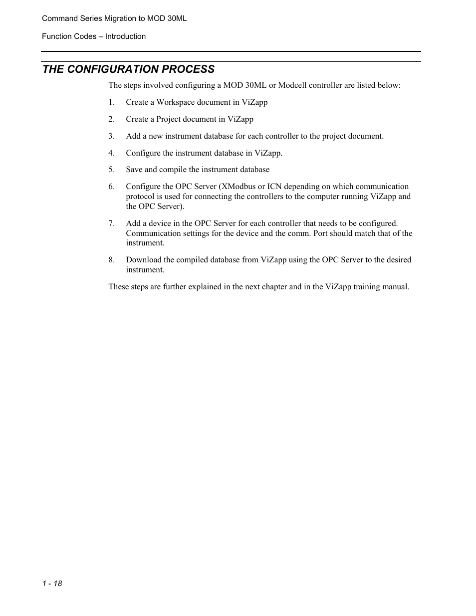 The configuration process | Micromod RetroPAK: SLC Configuration Manual User Manual | Page 26 / 394