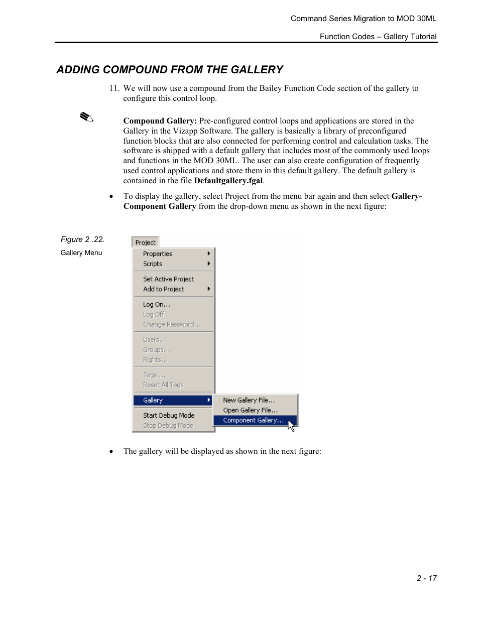 Adding compound from the gallery | Micromod RetroPAK: SLC Configuration Manual User Manual | Page 55 / 394