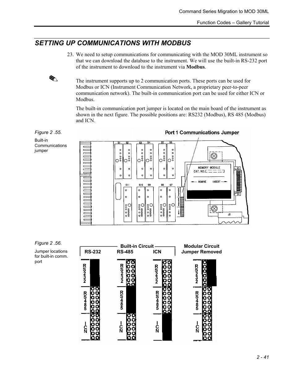 Setting up communications with modbus | Micromod RetroPAK: SLC Configuration Manual User Manual | Page 79 / 394