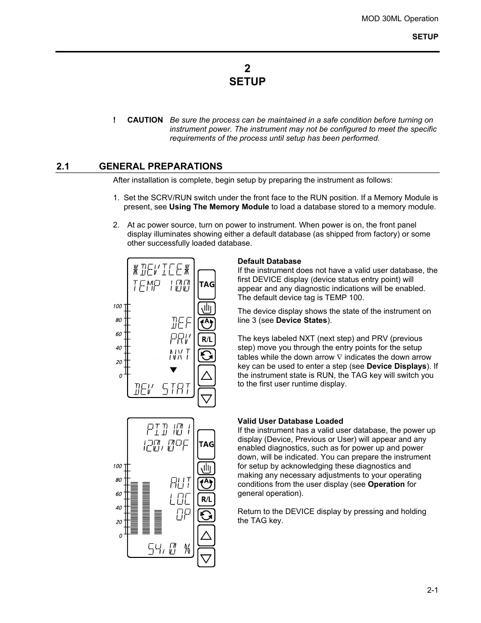 2setup | Micromod MOD: 30ML Operation and Template Setup User Manual | Page 11 / 84