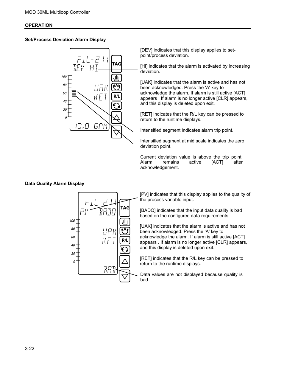 Micromod MOD: 30ML Operation and Template Setup User Manual | Page 54 / 84