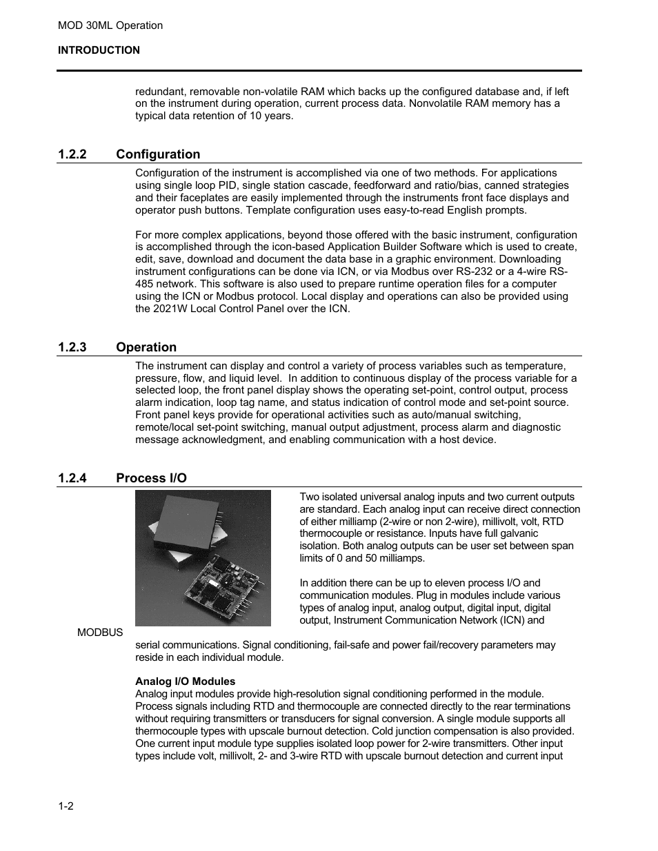 Micromod MOD: 30ML Operation and Template Setup User Manual | Page 8 / 84