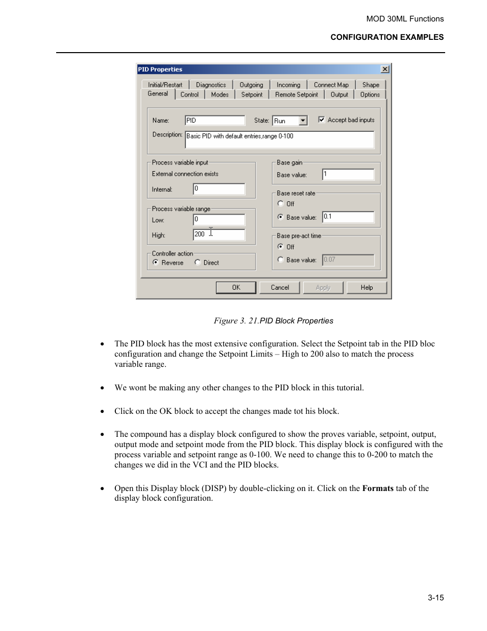 Micromod MOD: 30ML Functions Data Base Reference User Manual | Page 109 / 152