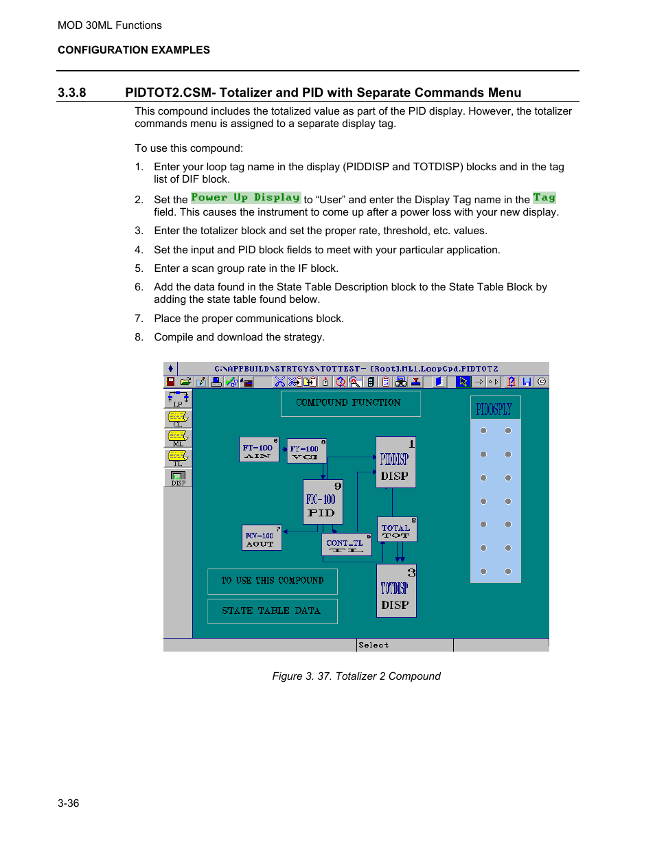 Micromod MOD: 30ML Functions Data Base Reference User Manual | Page 130 / 152