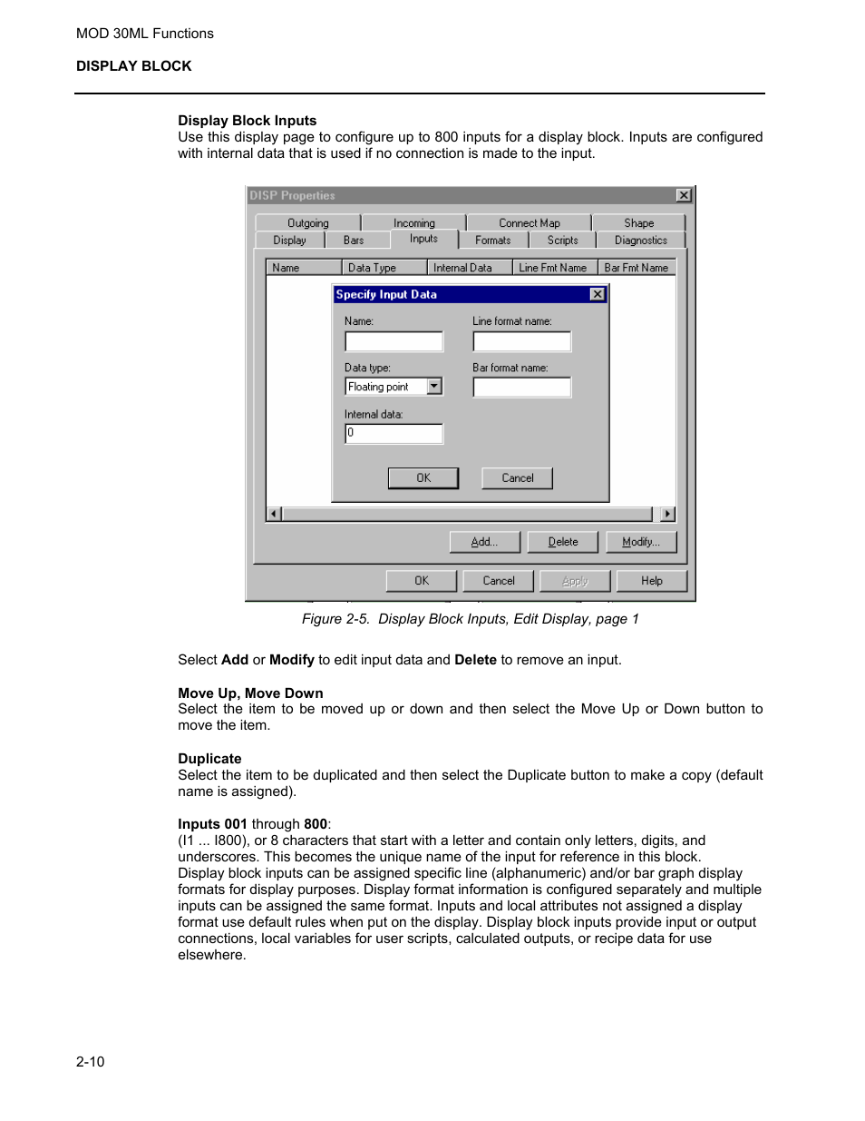 Micromod MOD: 30ML Functions Data Base Reference User Manual | Page 18 / 152