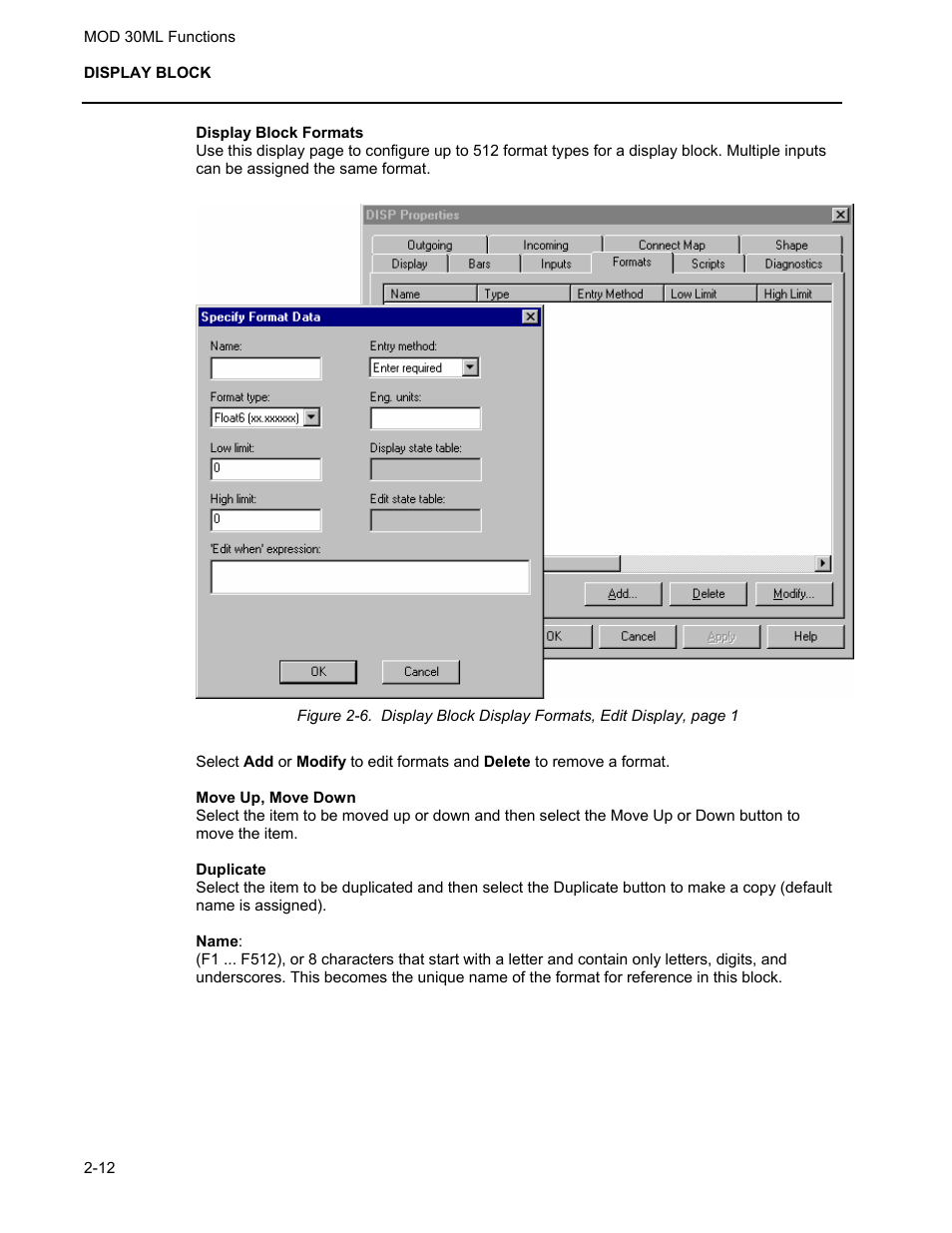 Micromod MOD: 30ML Functions Data Base Reference User Manual | Page 20 / 152