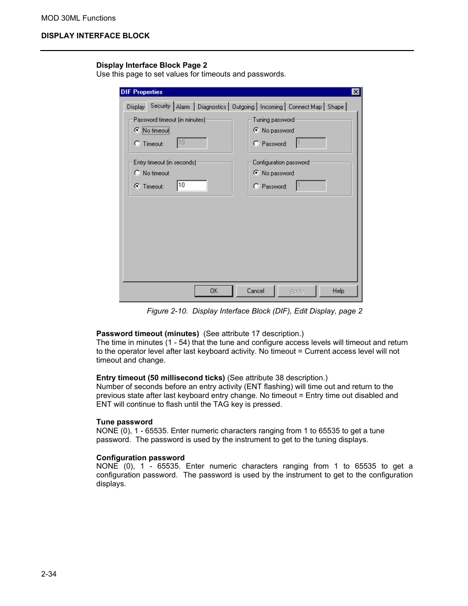 Micromod MOD: 30ML Functions Data Base Reference User Manual | Page 42 / 152