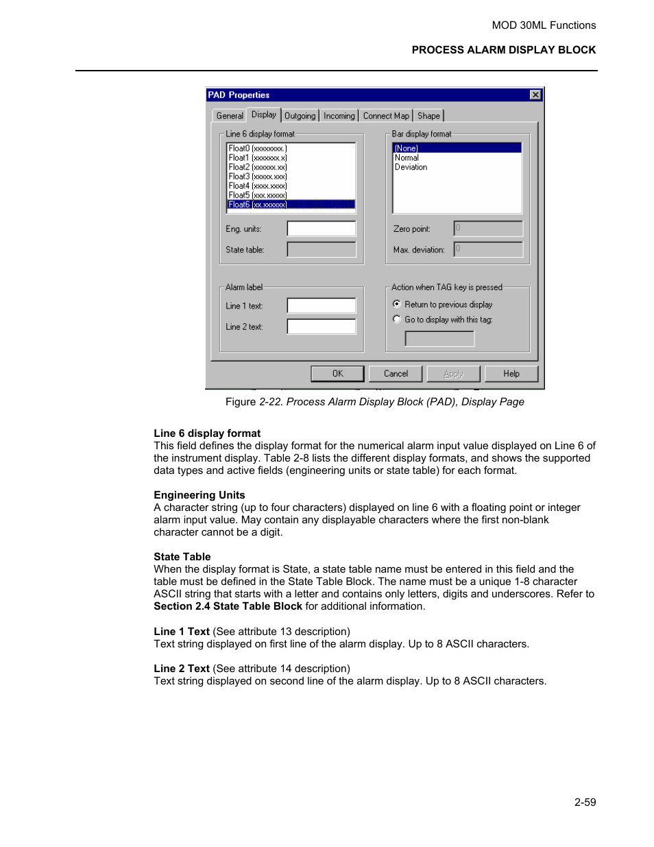 Micromod MOD: 30ML Functions Data Base Reference User Manual | Page 67 / 152