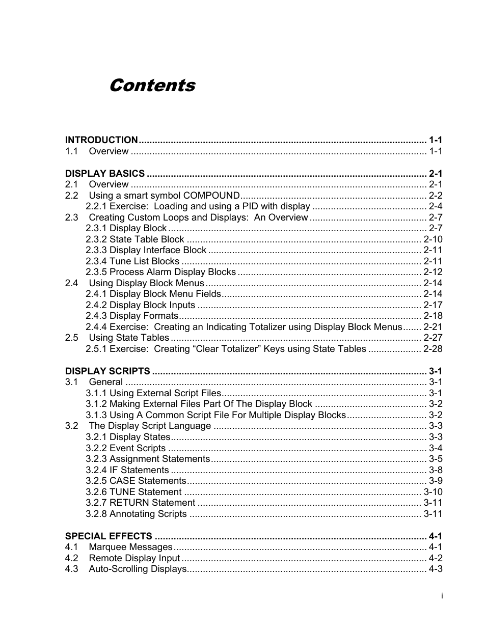 Micromod MOD: 30ML Display Script Guide User Manual | Page 3 / 98