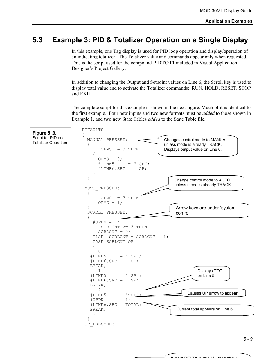 Micromod MOD: 30ML Display Script Guide User Manual | Page 63 / 98